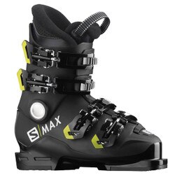 Salomon S/Max 60 RT M Ski Boot Kids' in Black and Acid Green